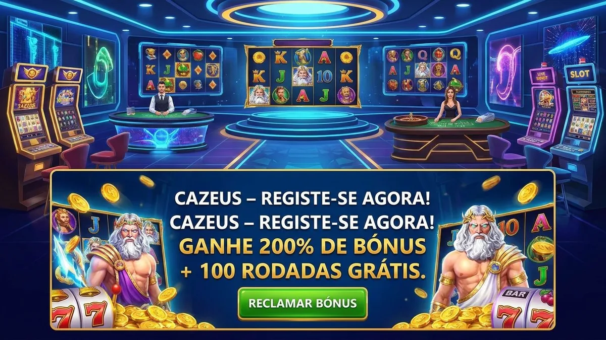Registo com bónus no Cazeus