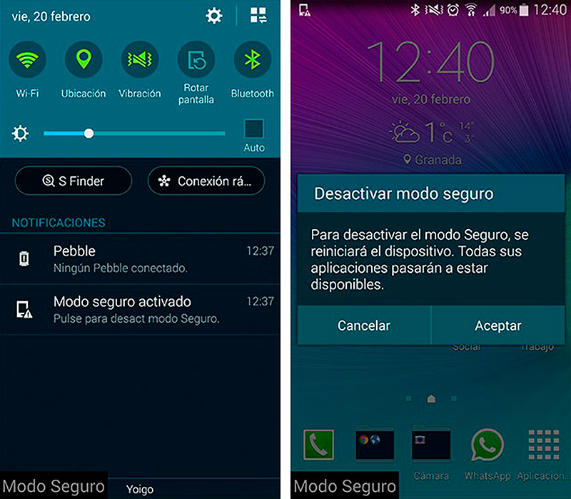 ¡Aprende cómo quitar el modo seguro sin reiniciar tu celular! 2 aprende como quitar el modo seguro sin reiniciar tu celular